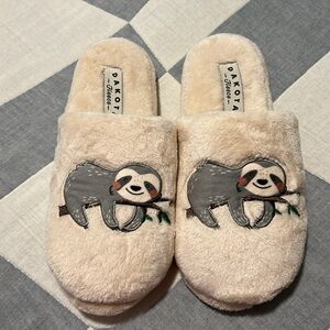 NEW! Sloth Fleece Slippers